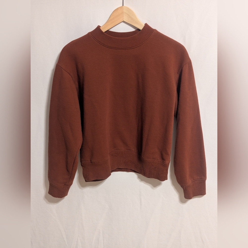 a new day size xs chestnut brown sweater